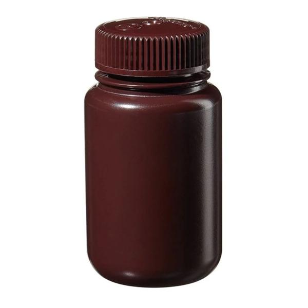 Bottle General Purpose Nalgene HDPE Wide 4oz Amber 12/Pk